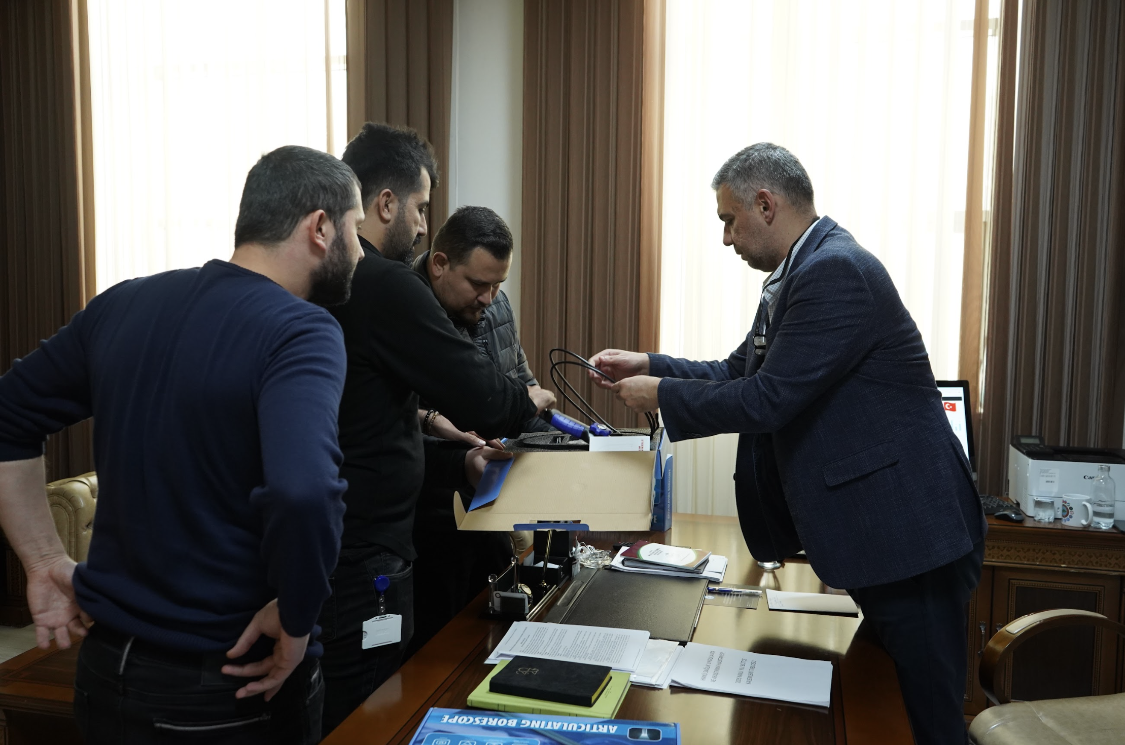 Aid distribution process